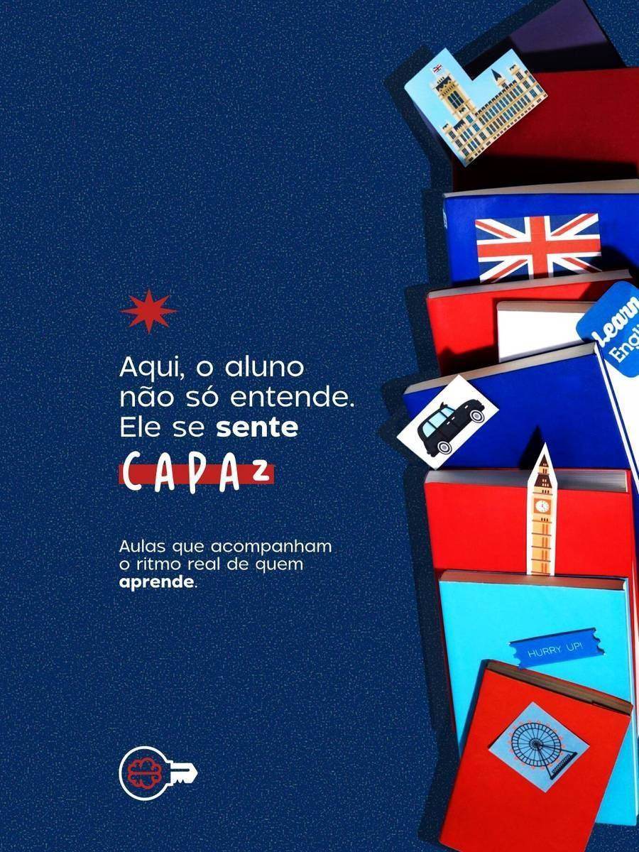 Aqui o aluno não só entende. Ele se sente CAPAZ