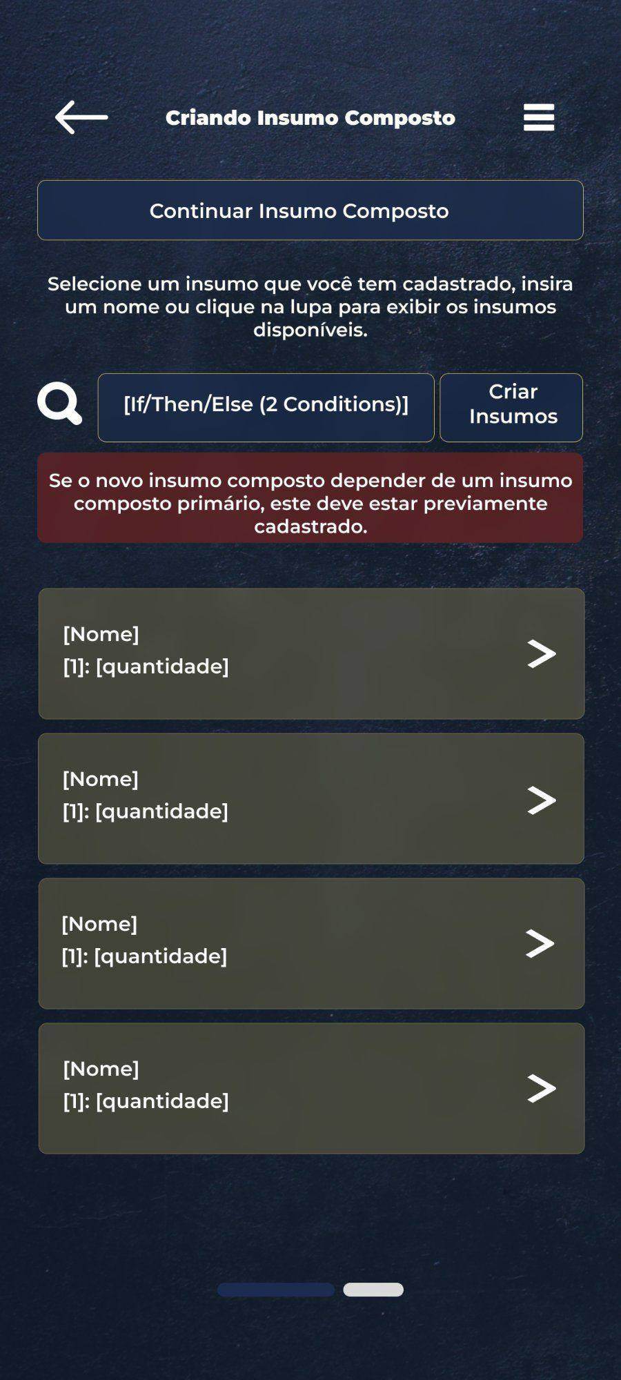 Insumo Composto