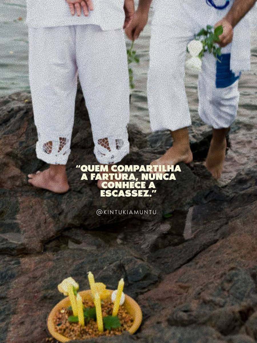 Quem compartilha a fartura