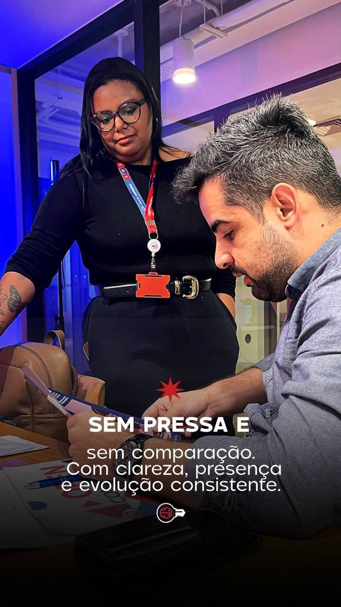 Progression — Sem pressa e sem comparação, com clareza e evolução consistente