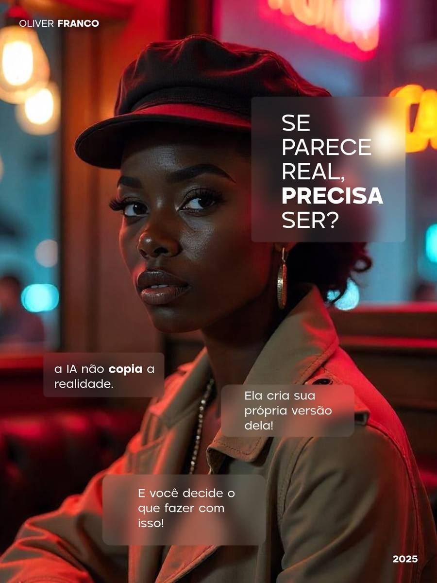 Peça 03 — Se parece real, precisa ser?