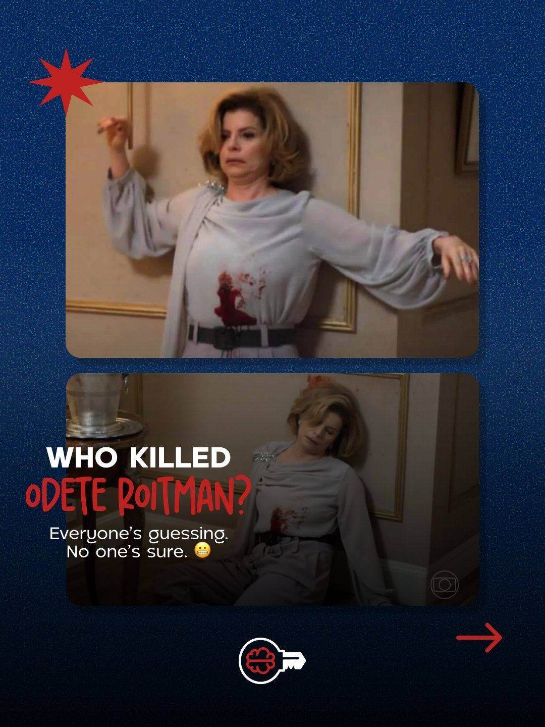 Who Killed Odete Roitman? — capa do carrossel