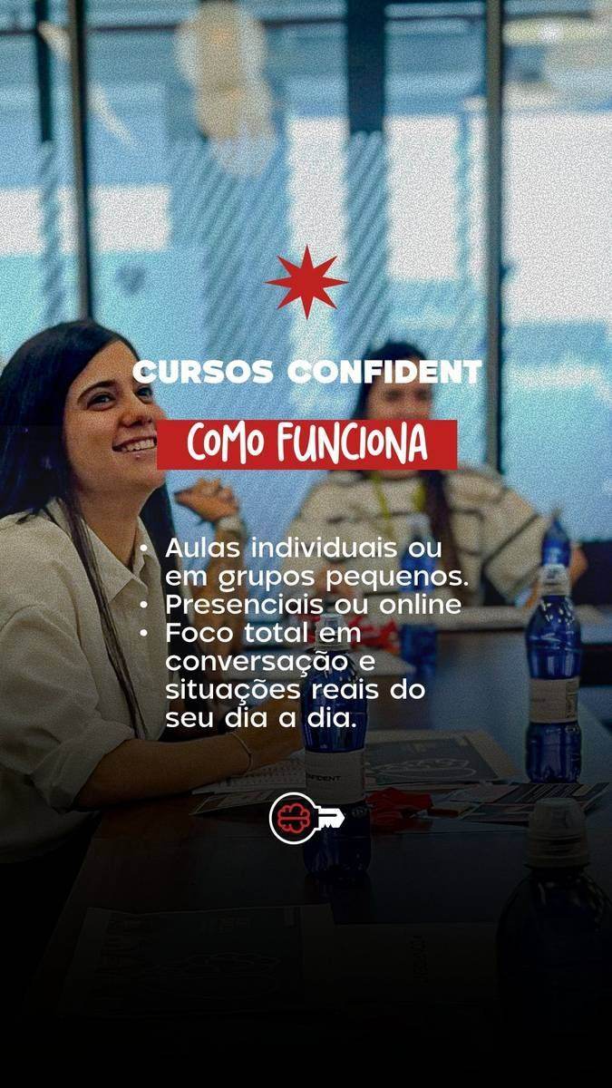 Cursos Confident — Como Funciona