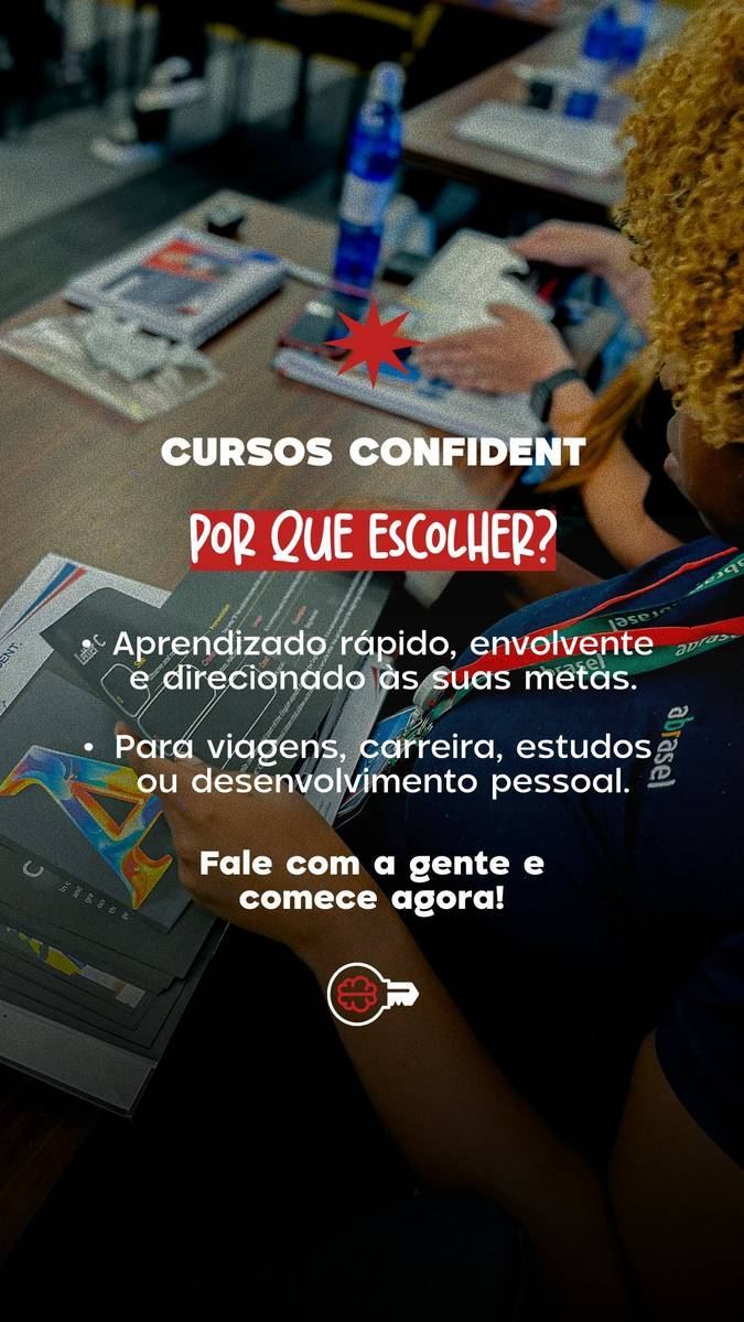Aqui não é só uma sala de aula. É onde a confiança acontece