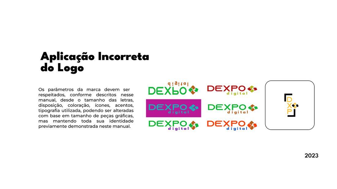 Aplicação Incorreta — MIV Dexpo