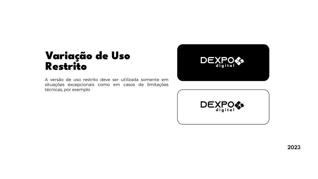 Variação de Uso Restrito — MIV Dexpo