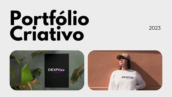 Capa — Portfólio Criativo Dexpo Digital 2023