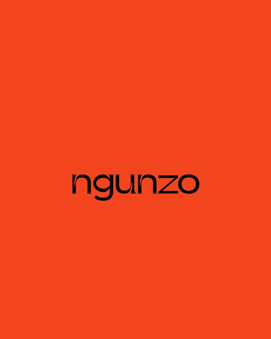 Logo Ngunzo — fundo laranja