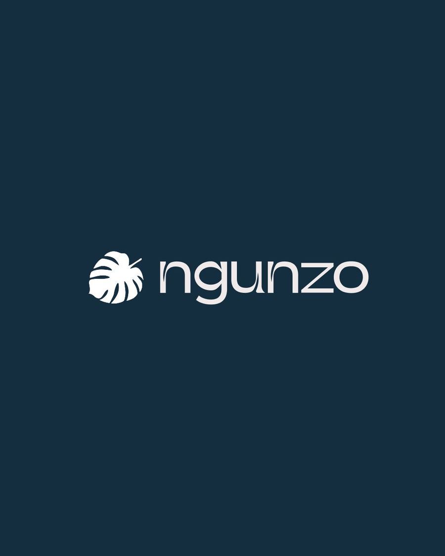 Logo Ngunzo — fundo navy